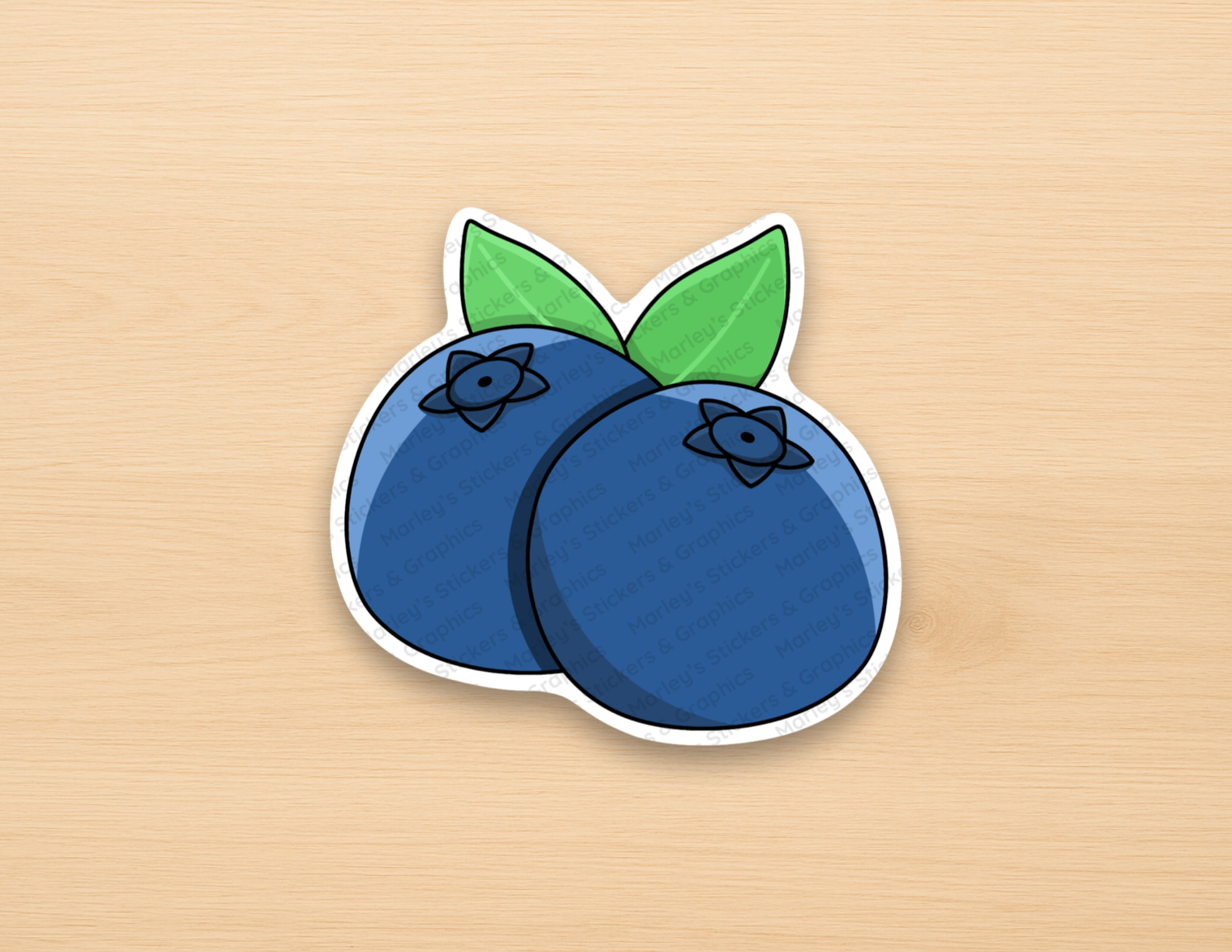 Blueberries Sticker