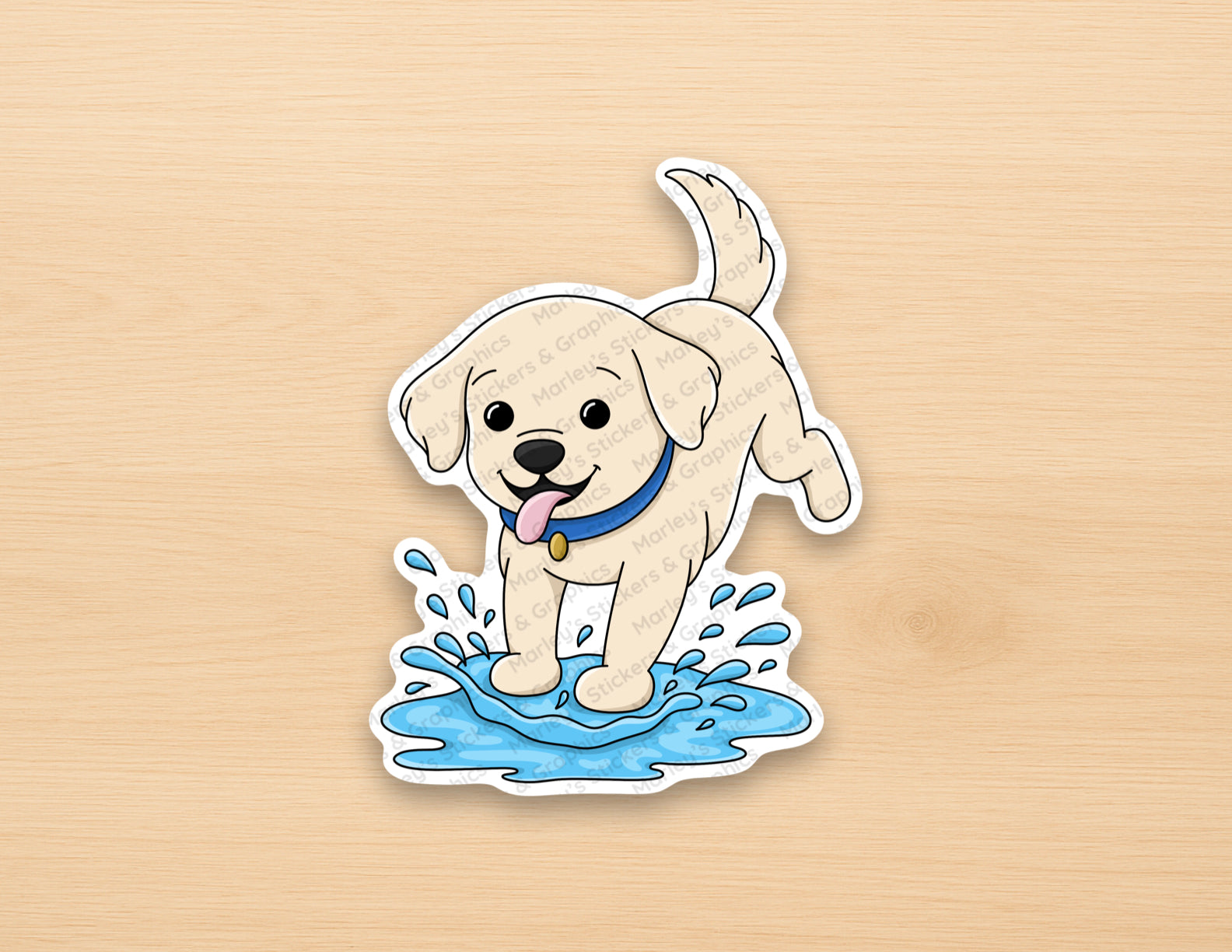 Harbour Splashing Sticker