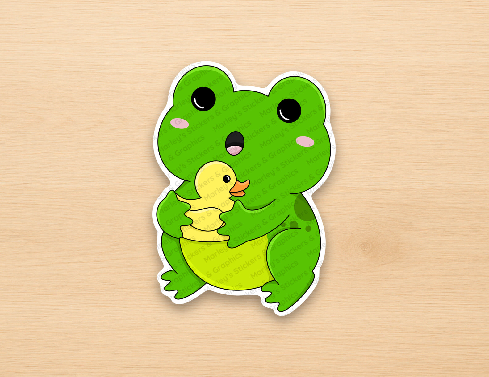 Harry with a Rubber Duck Sticker