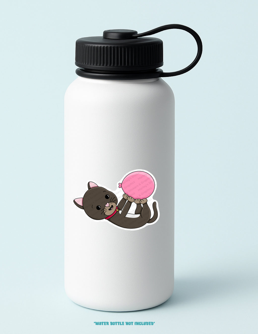 Stella with a Balloon Sticker