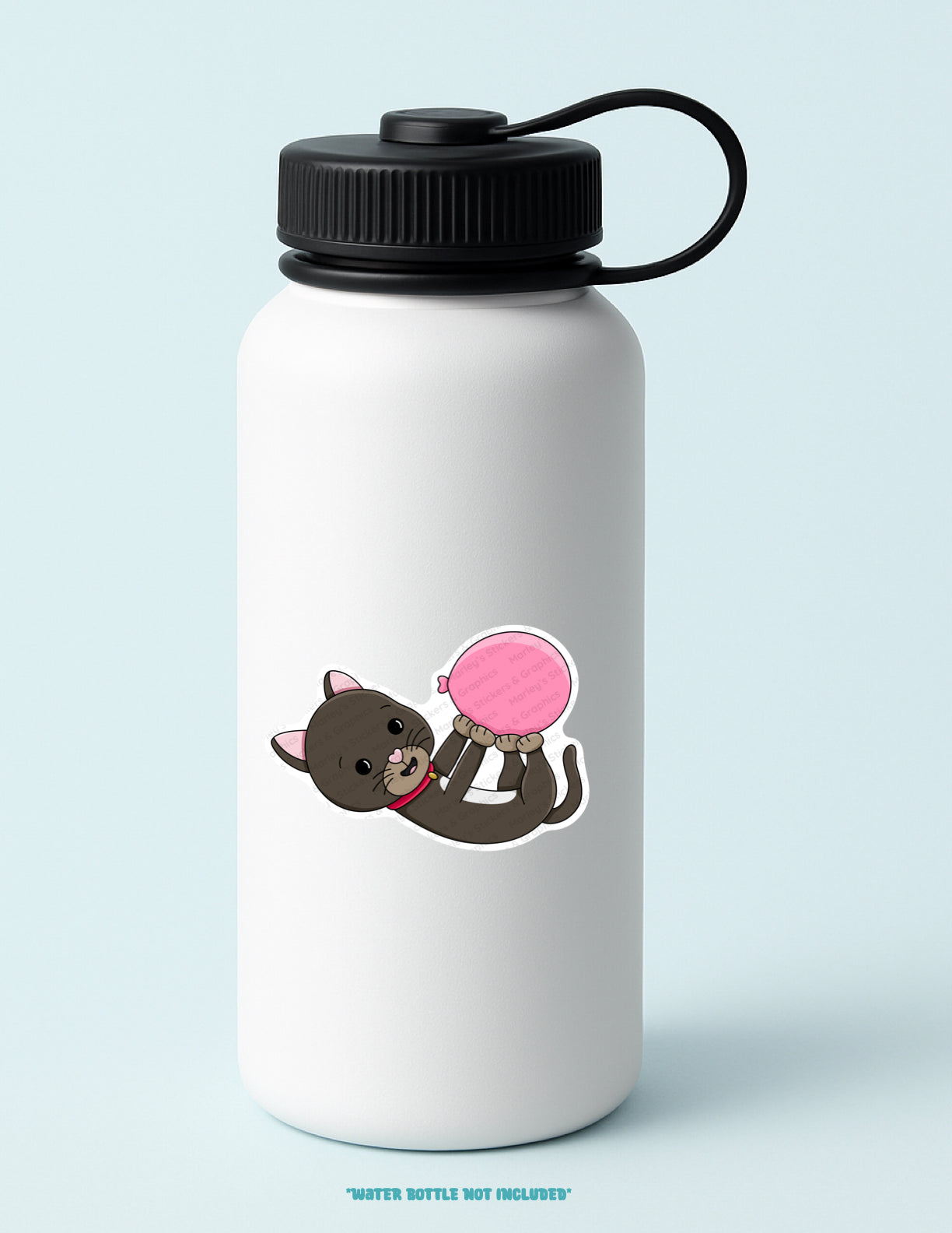 Stella with a Balloon Sticker