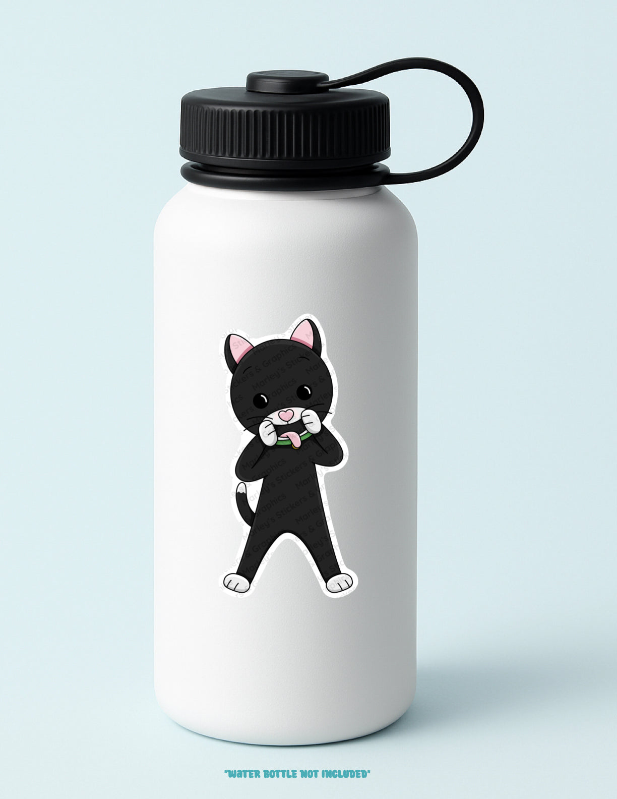 Taco Being Goofy Sticker