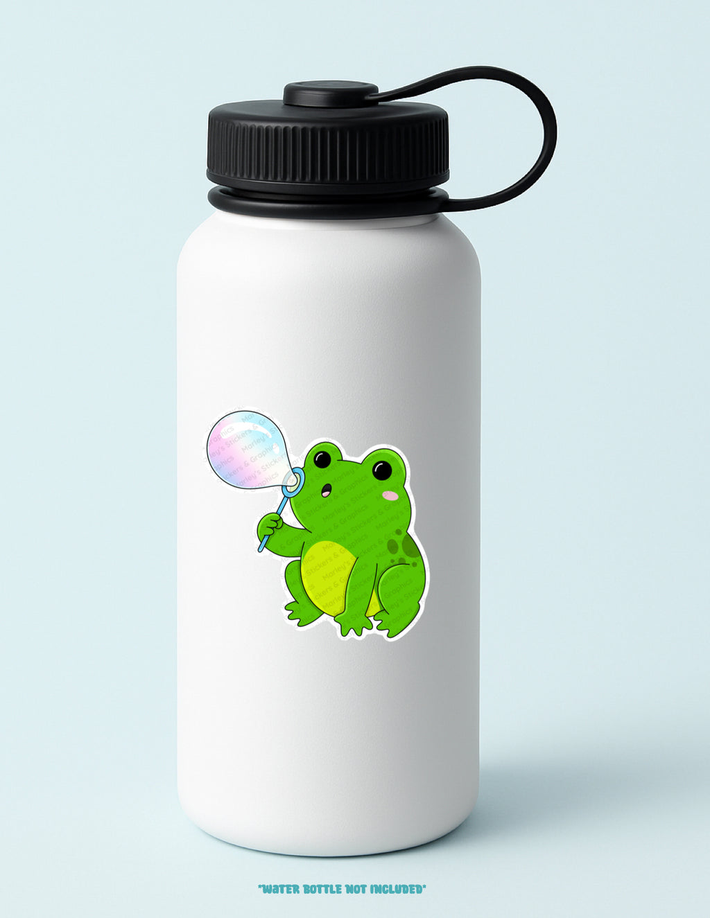 Harry Blowing a Bubble Sticker