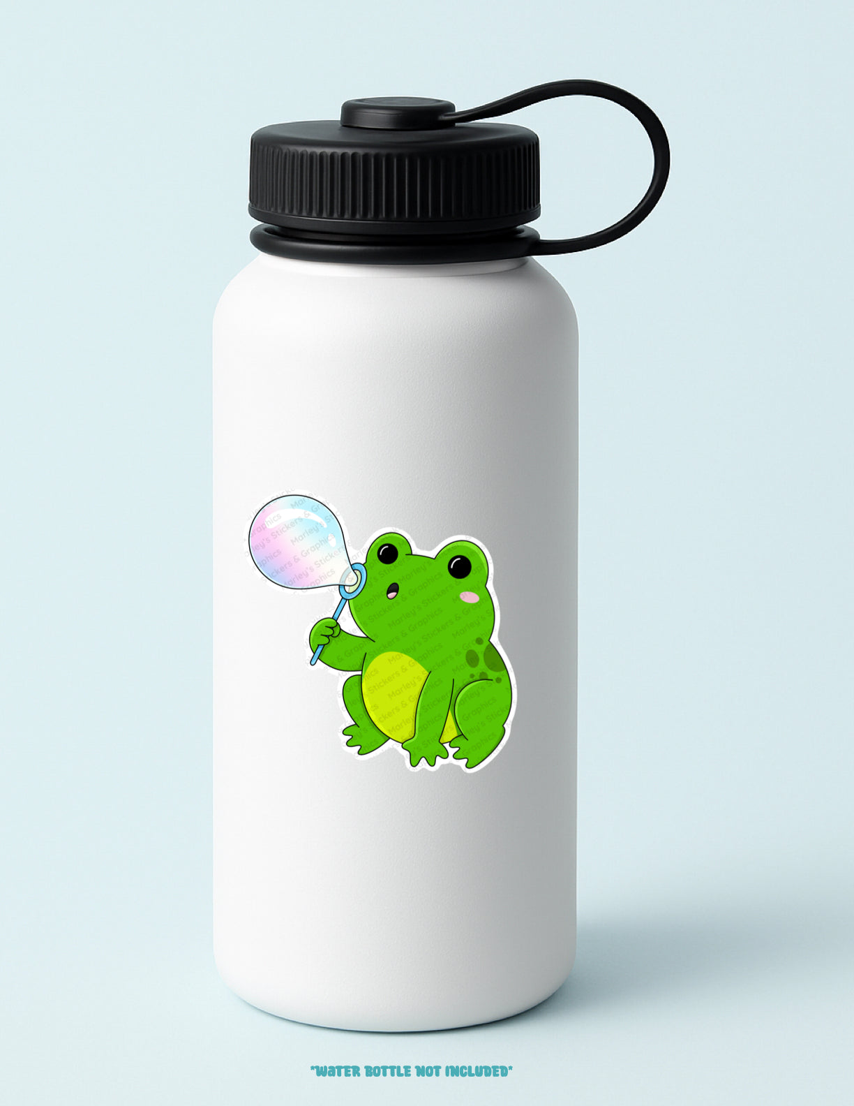 Harry Blowing a Bubble Sticker