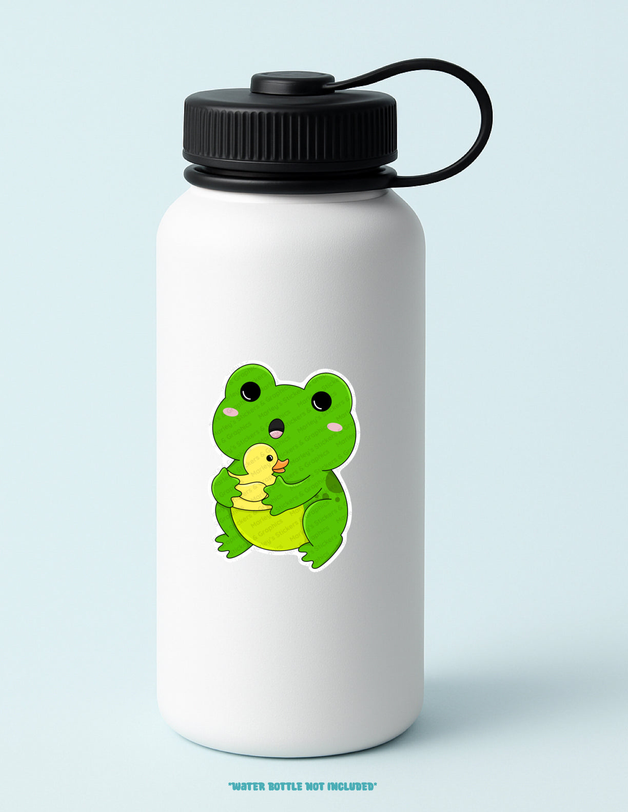 Harry with a Rubber Duck Sticker