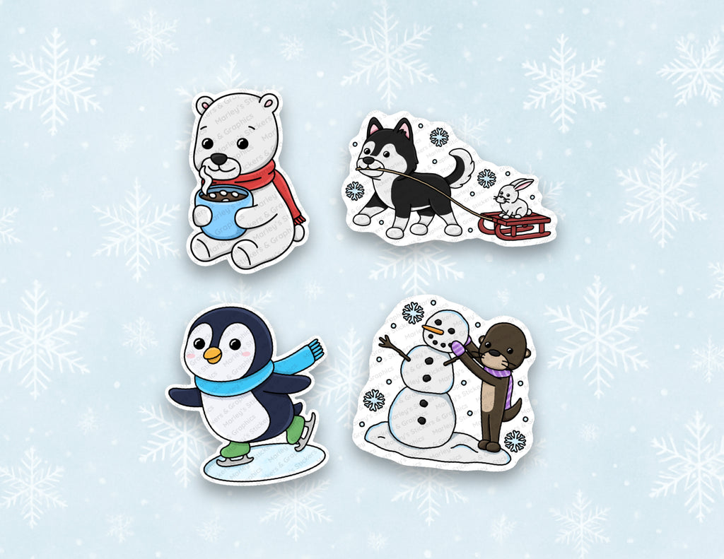 Frosty Friends Sticker Pack