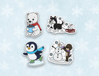 Frosty Friends Sticker Pack