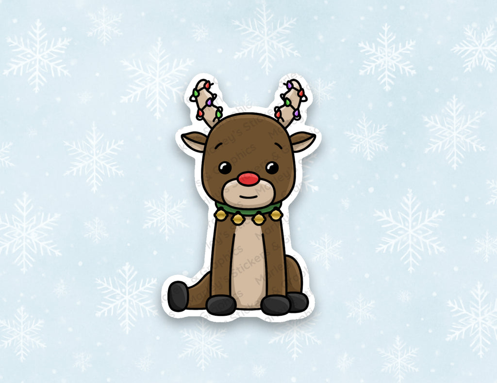 Reindeer Sticker