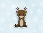 Reindeer Sticker