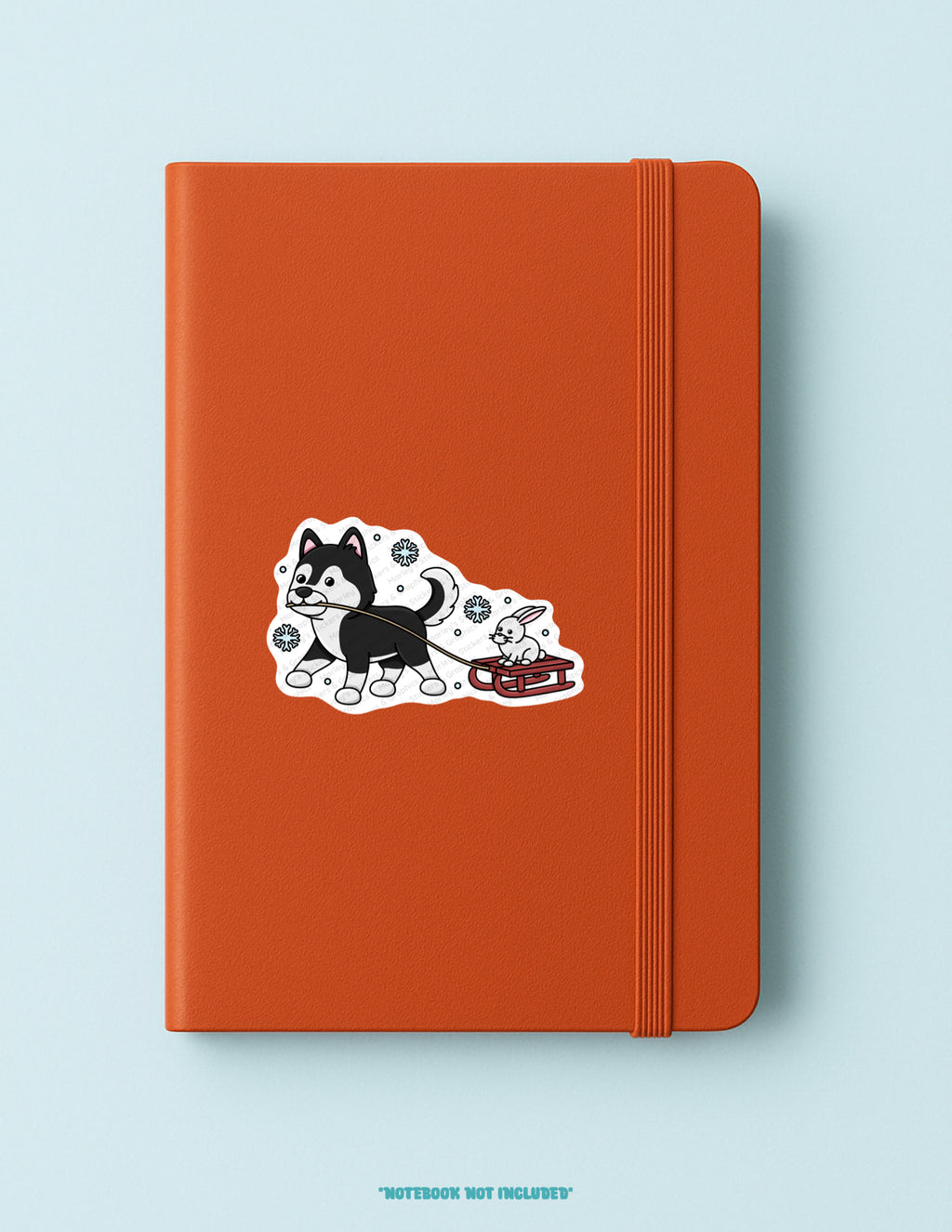 Husky n' Hare Sticker