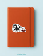 Husky n' Hare Sticker