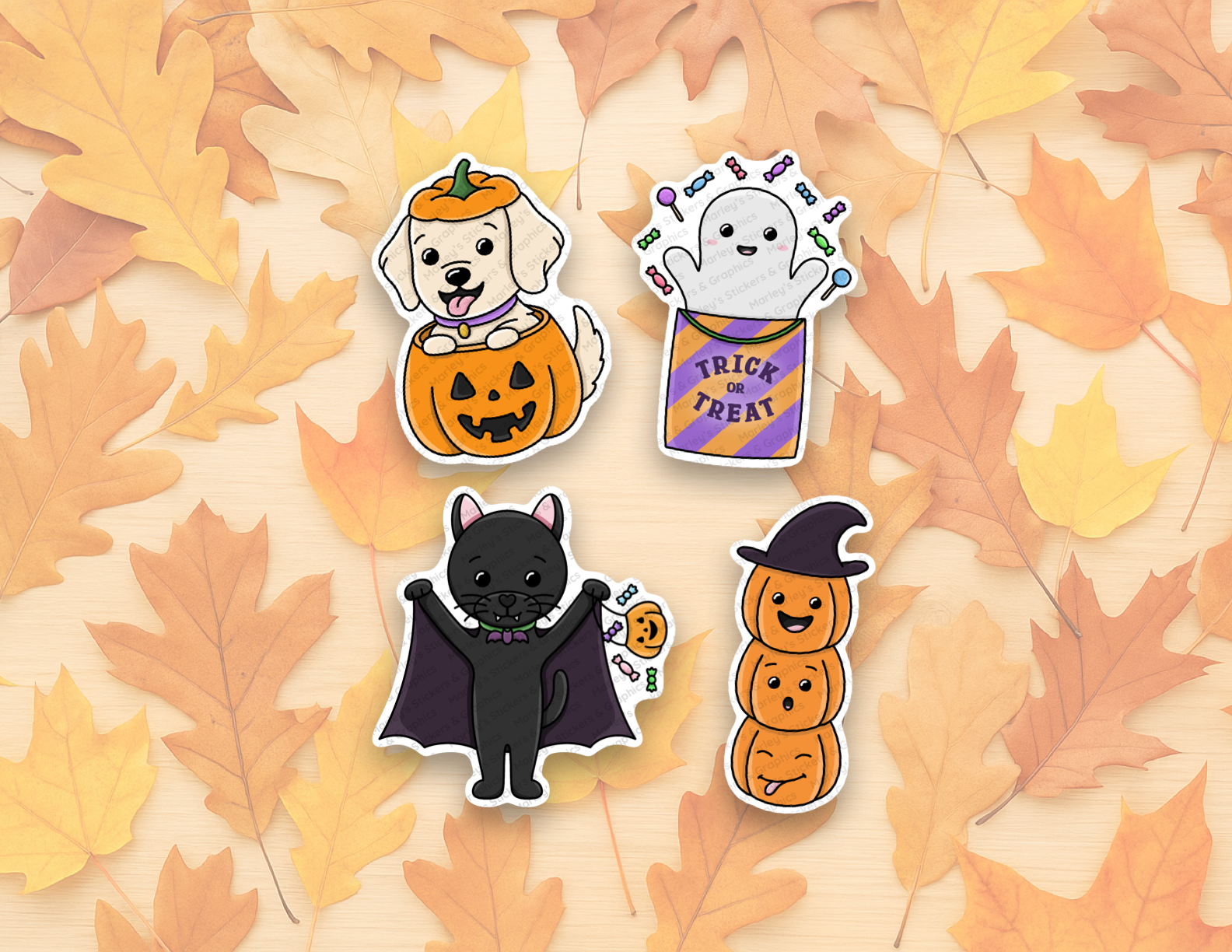 Haunted Halloween Sticker Pack