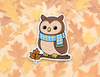 Owl Sticker