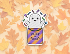 Trick-or-Treat Ghost Sticker