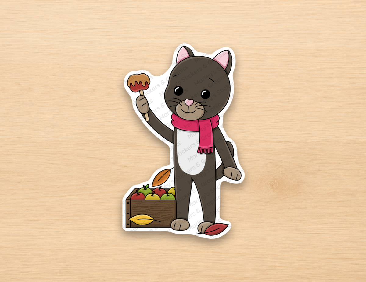 Stella with Apples Sticker