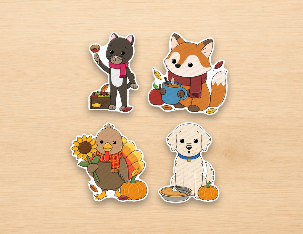 Fall Harvest Sticker Pack