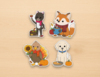 Fall Harvest Sticker Pack