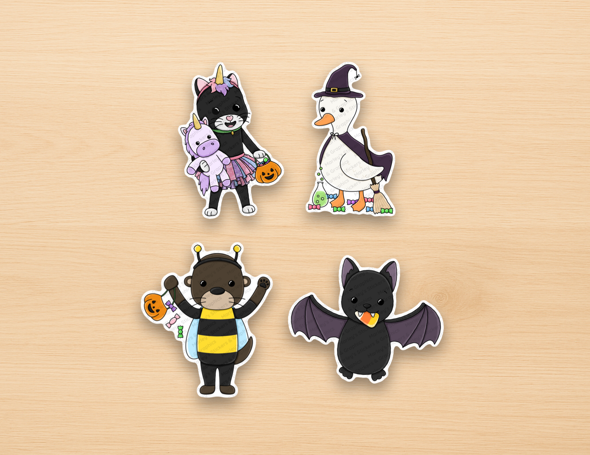 Haunted Halloween Sticker Pack