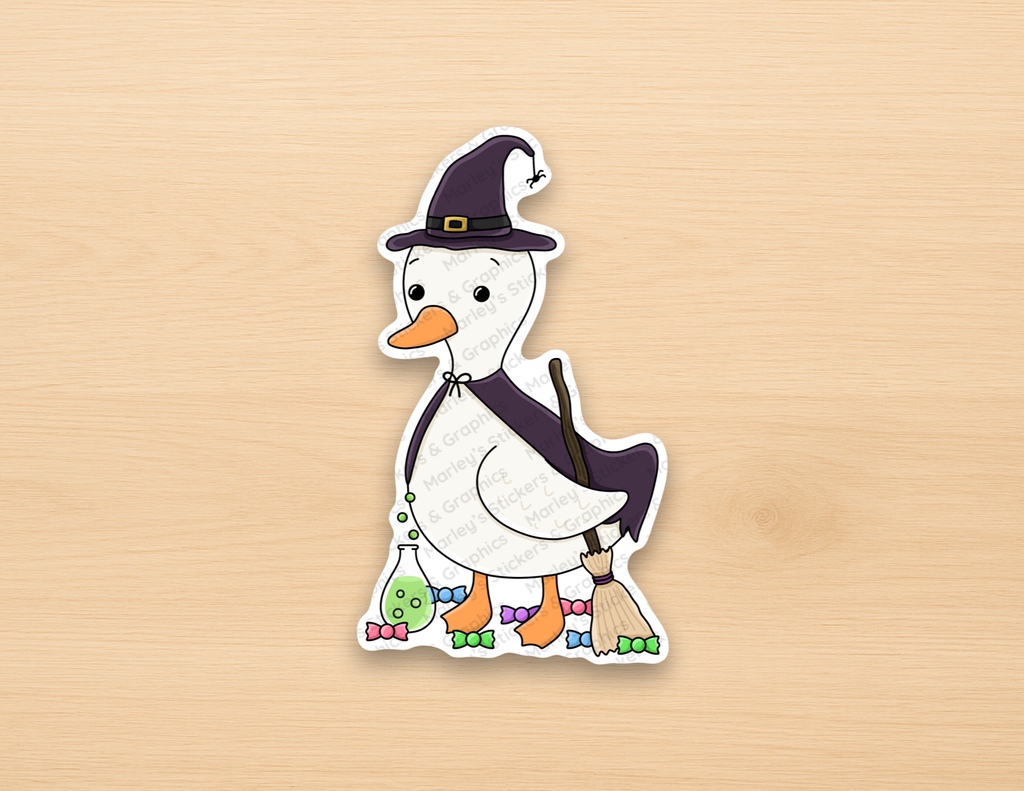 Haunted Goose Sticker