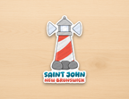 Saint John Lighthouse Sticker