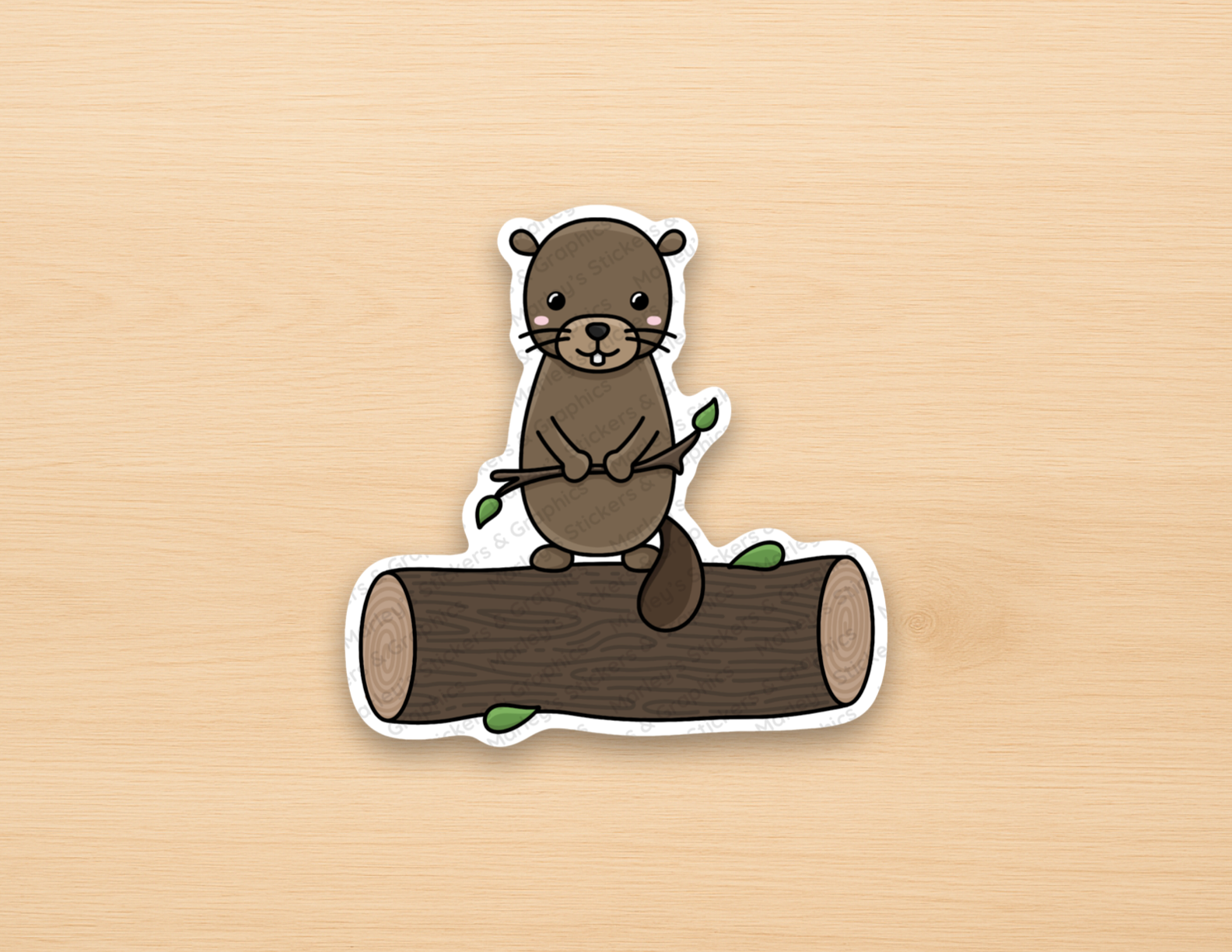 Beaver Sticker