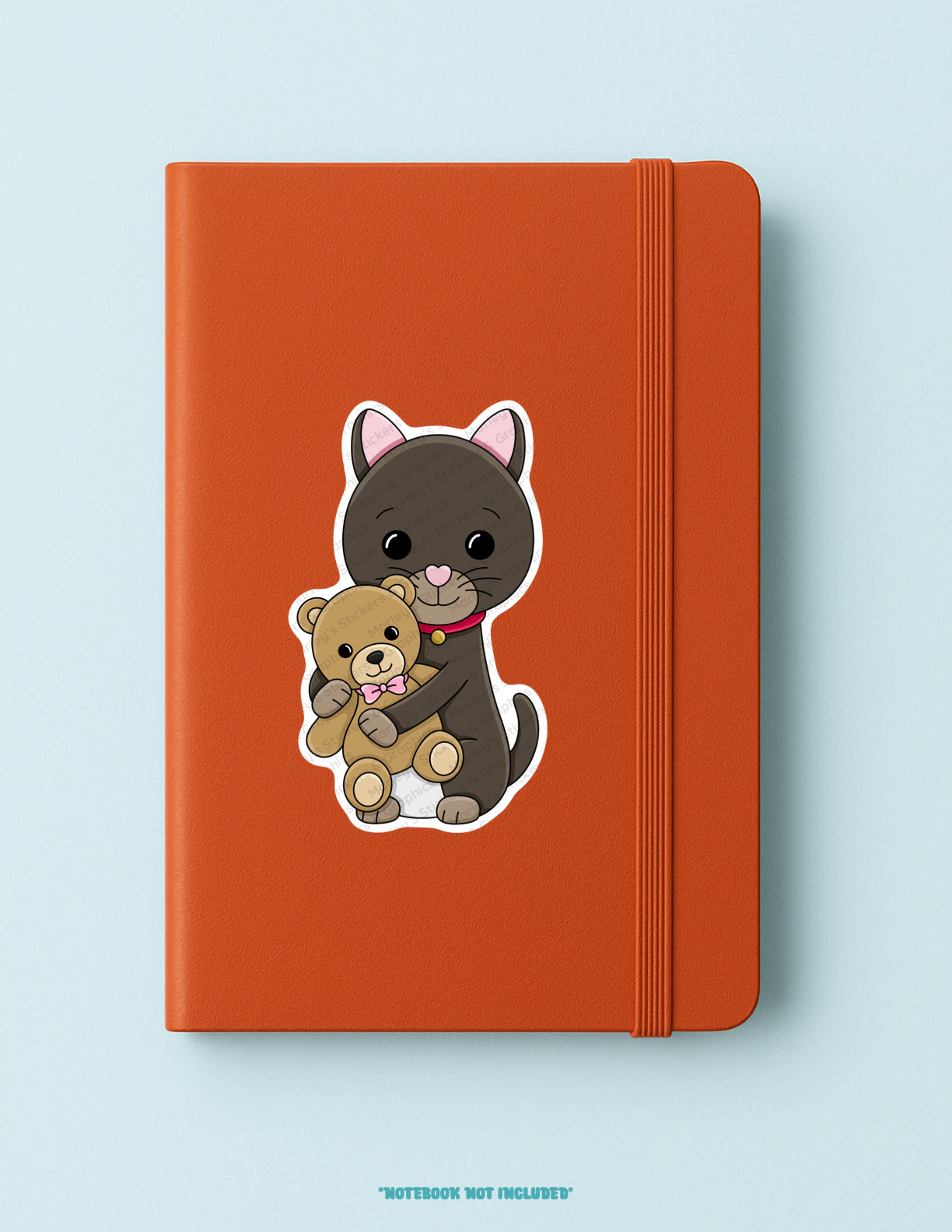 Stella with a Teddy Bear Sticker