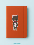 Stella with a Cupcake Sticker