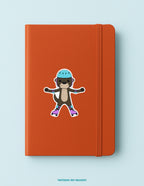 Lucy Rollerblading Sticker