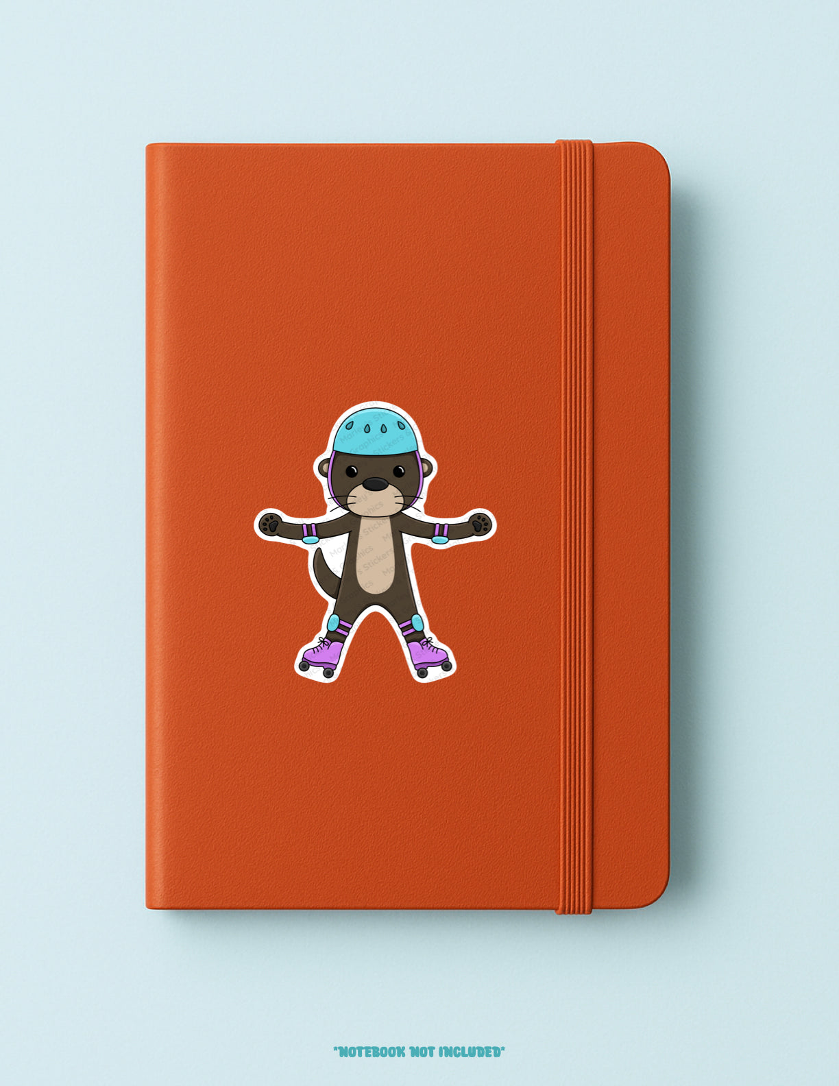 Lucy Rollerblading Sticker