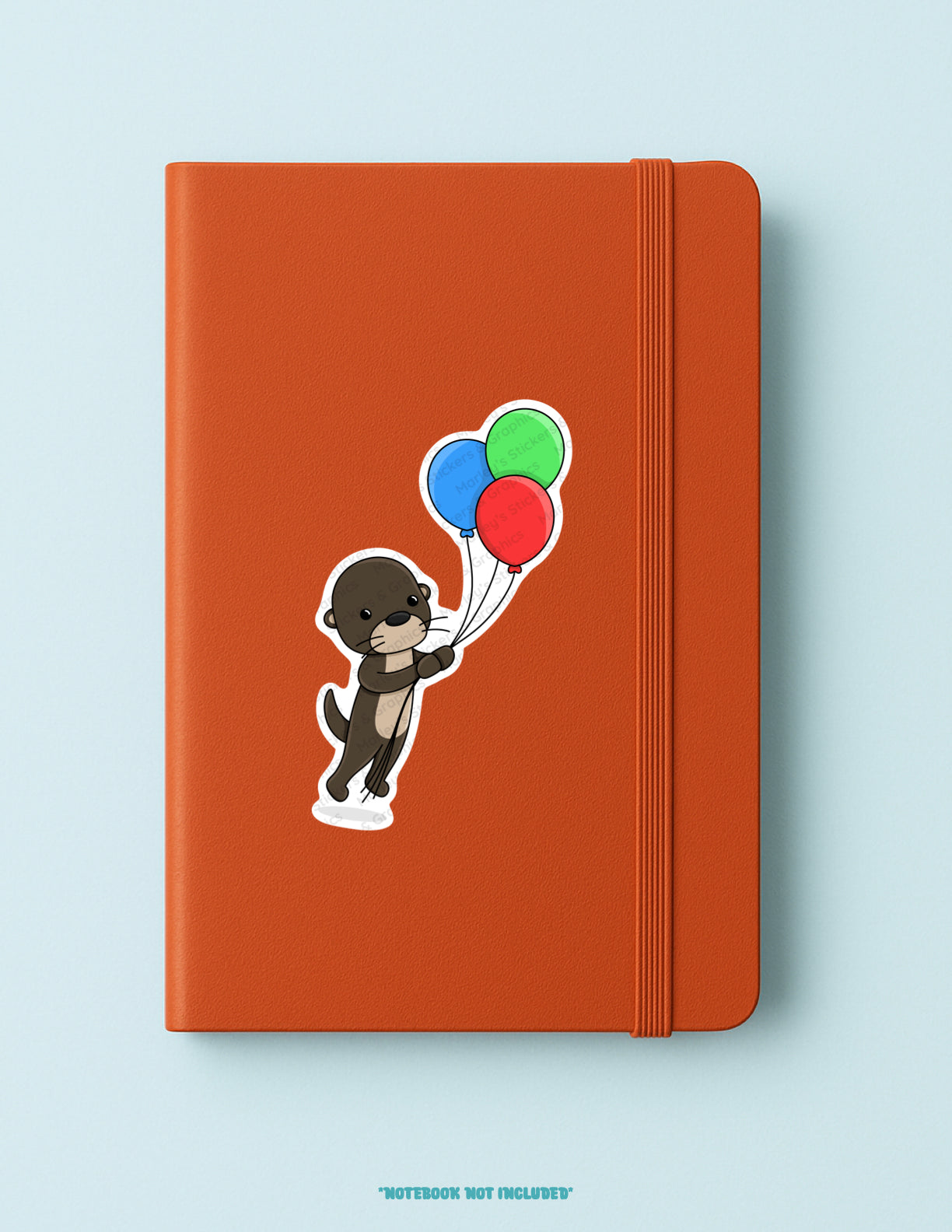 Lucy with Balloons Sticker