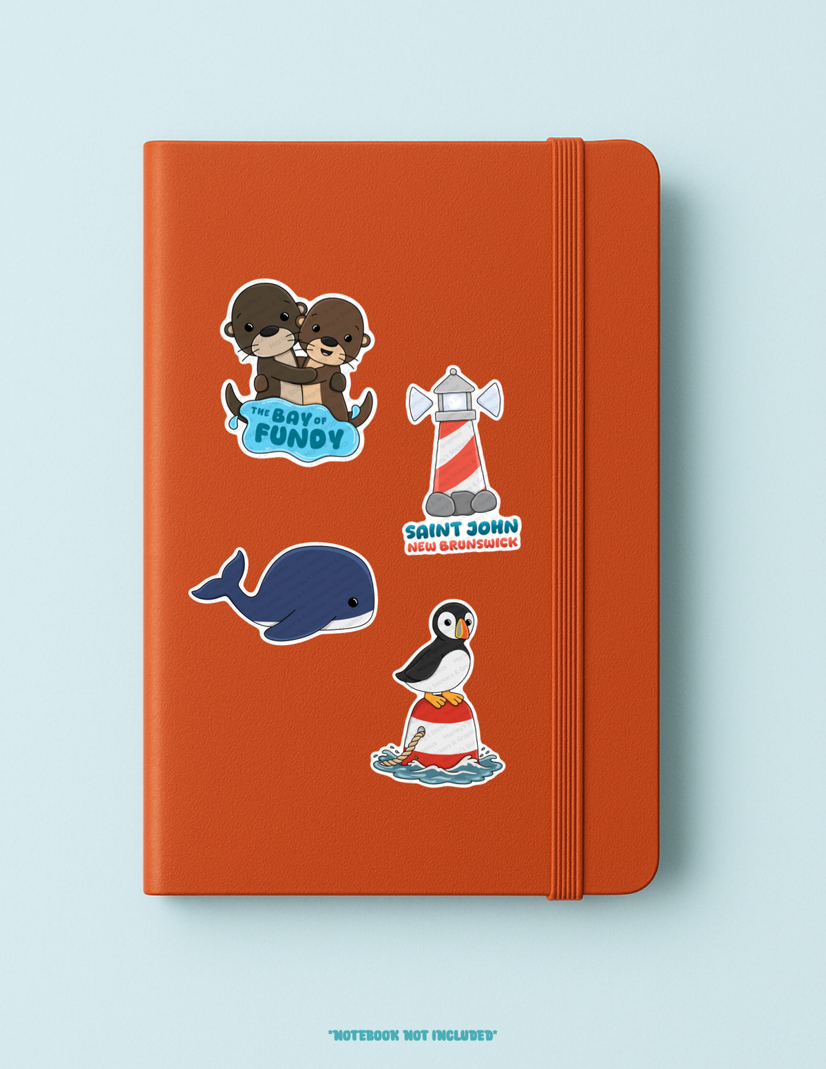 Bay of Fundy Sticker Pack