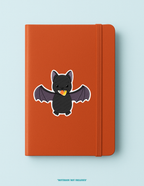 Bat with Candy Corn Sticker