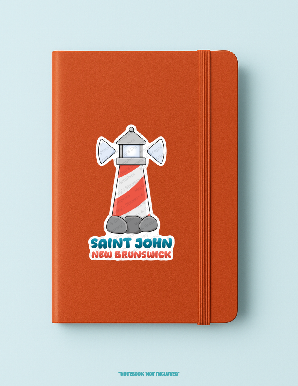 Saint John Lighthouse Sticker