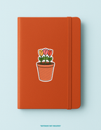 Pot of Tulips Sticker
