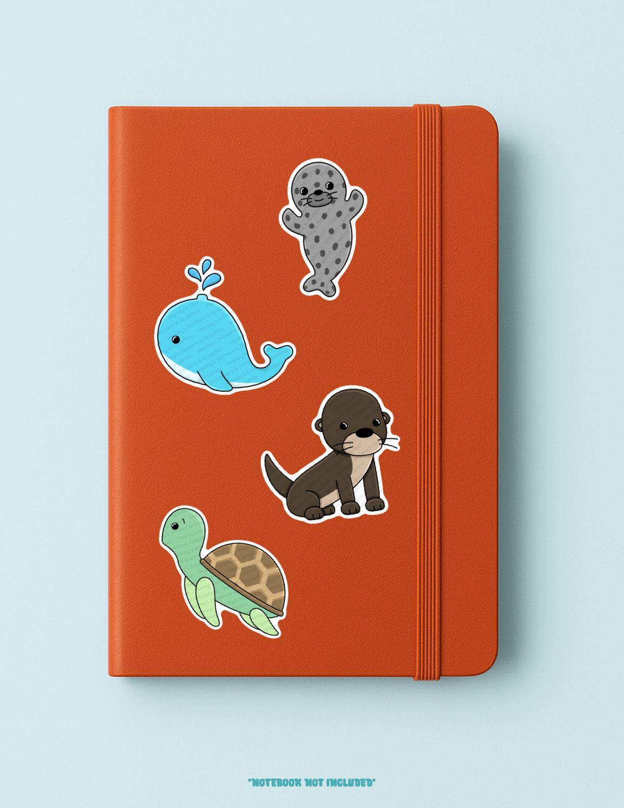 Atlantic Ocean Critters Sticker Pack