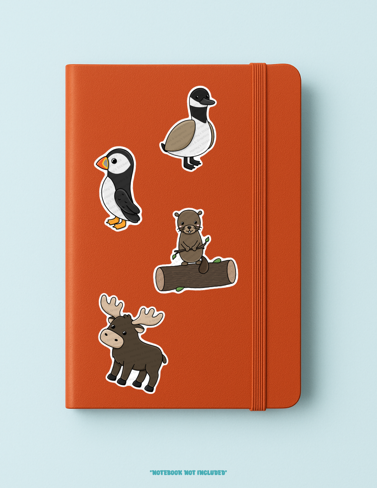 Canadian Critters Sticker Pack