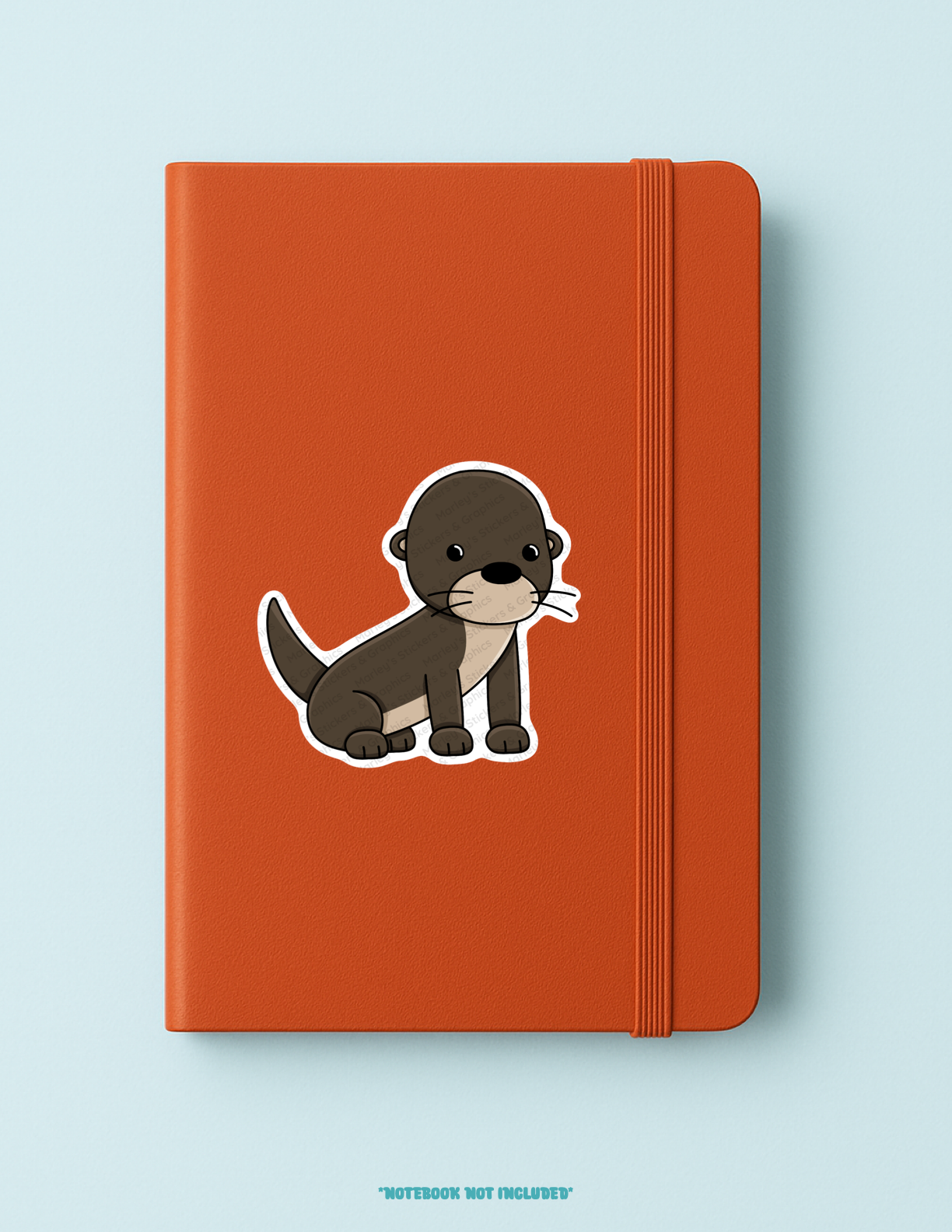 Lucy the River Otter Sticker