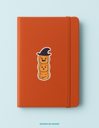 Stacked Pumpkins Sticker