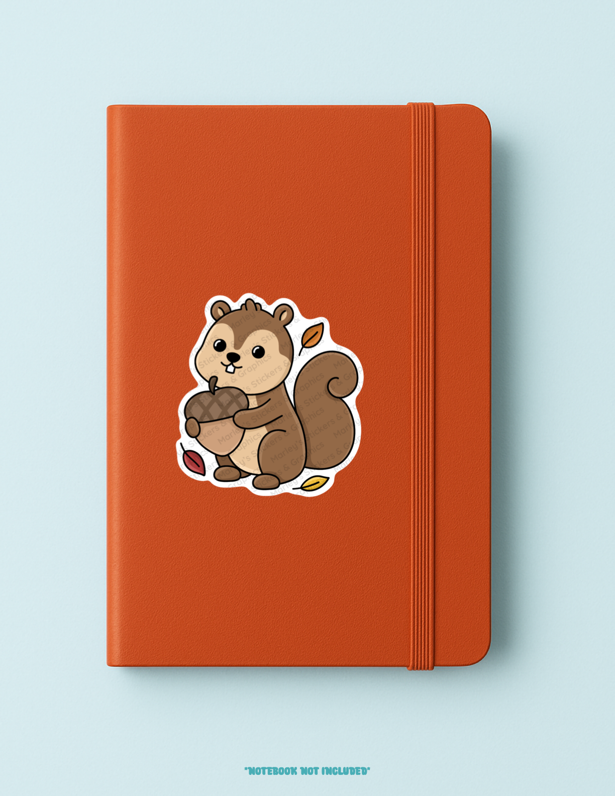 Squirrel with Acorn Sticker