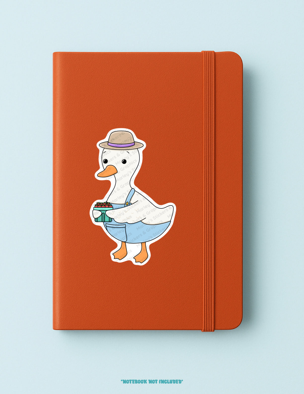 Farmer Goose Sticker
