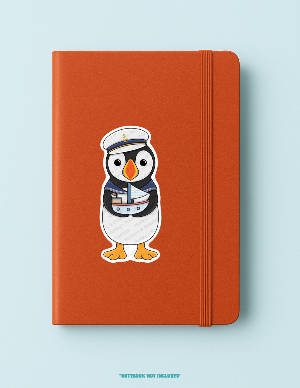 Puffer the Sailor Sticker