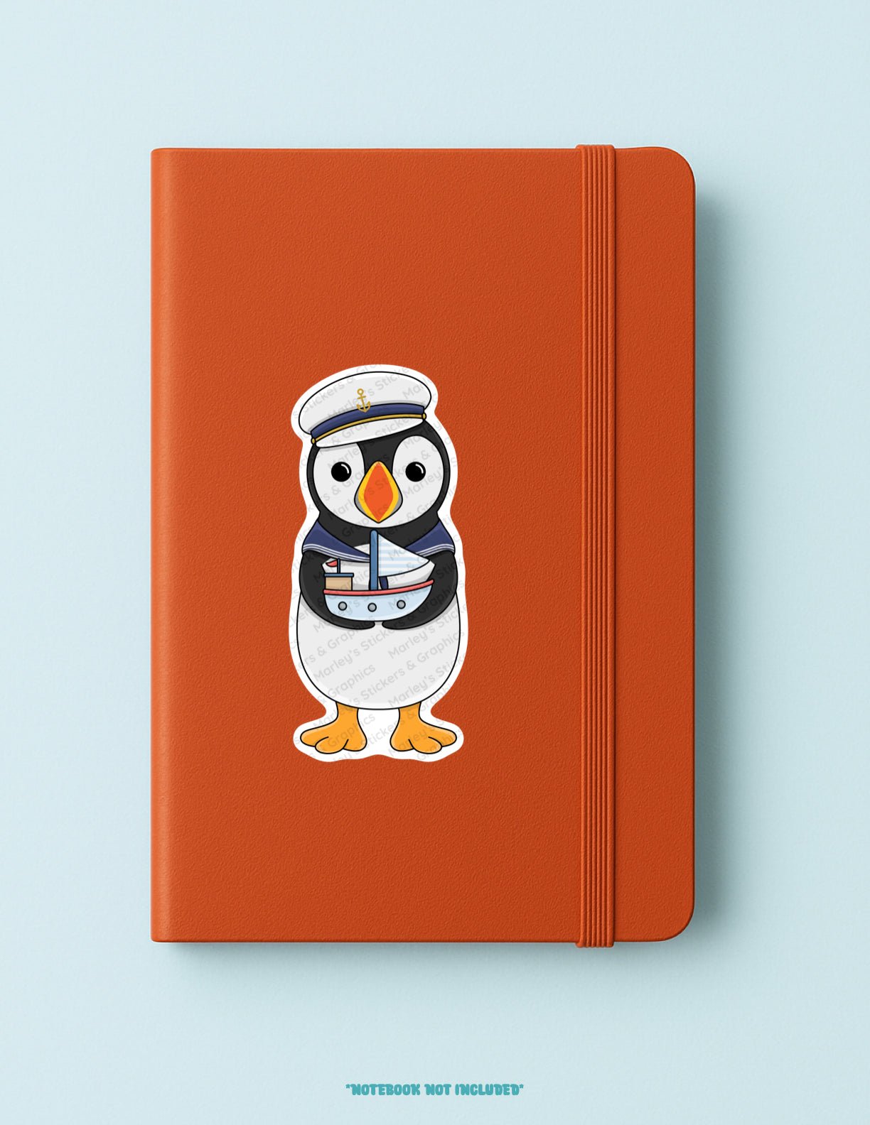 Puffer the Sailor Sticker