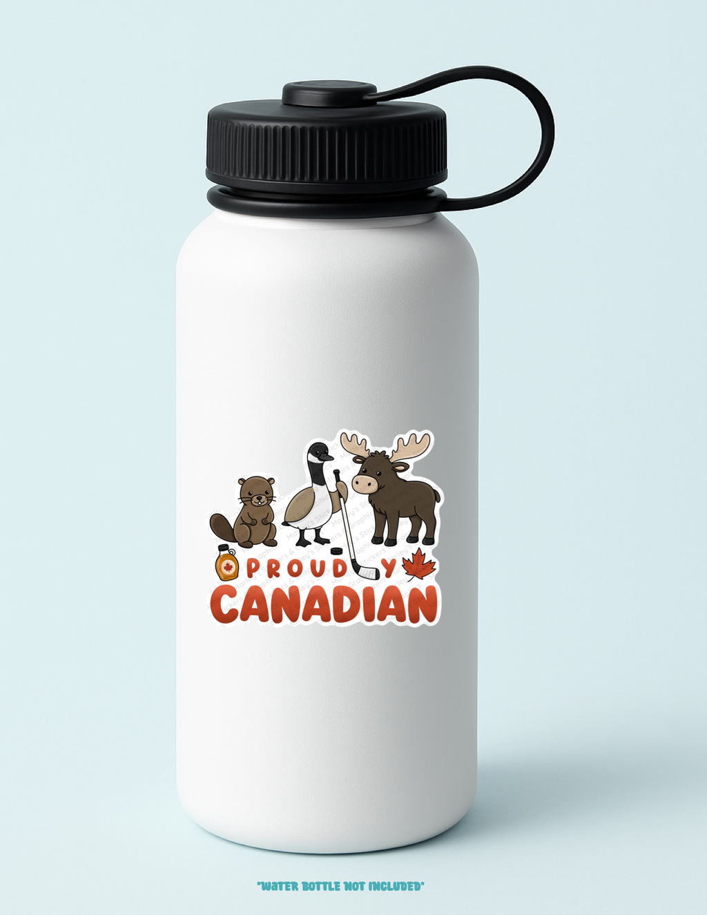 Proudly Canadian Sticker