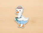 Farmer Goose Sticker