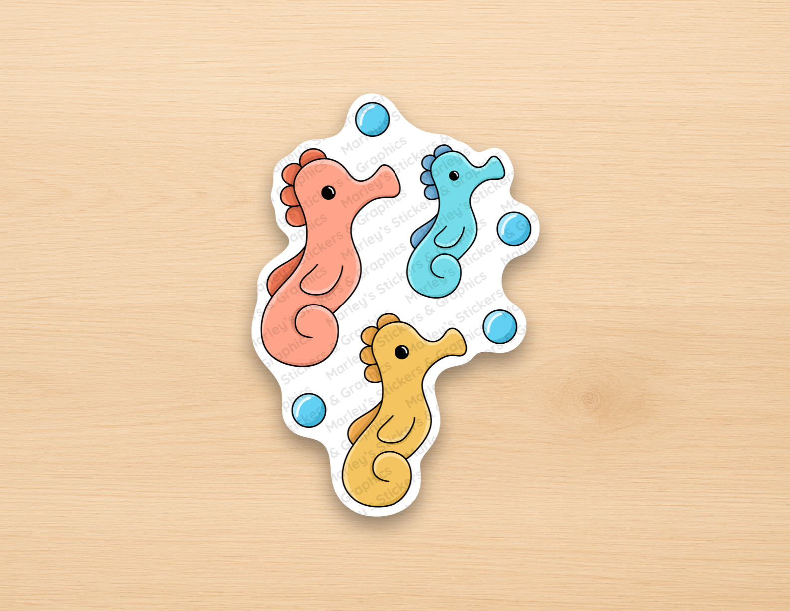 Seahorse Sticker