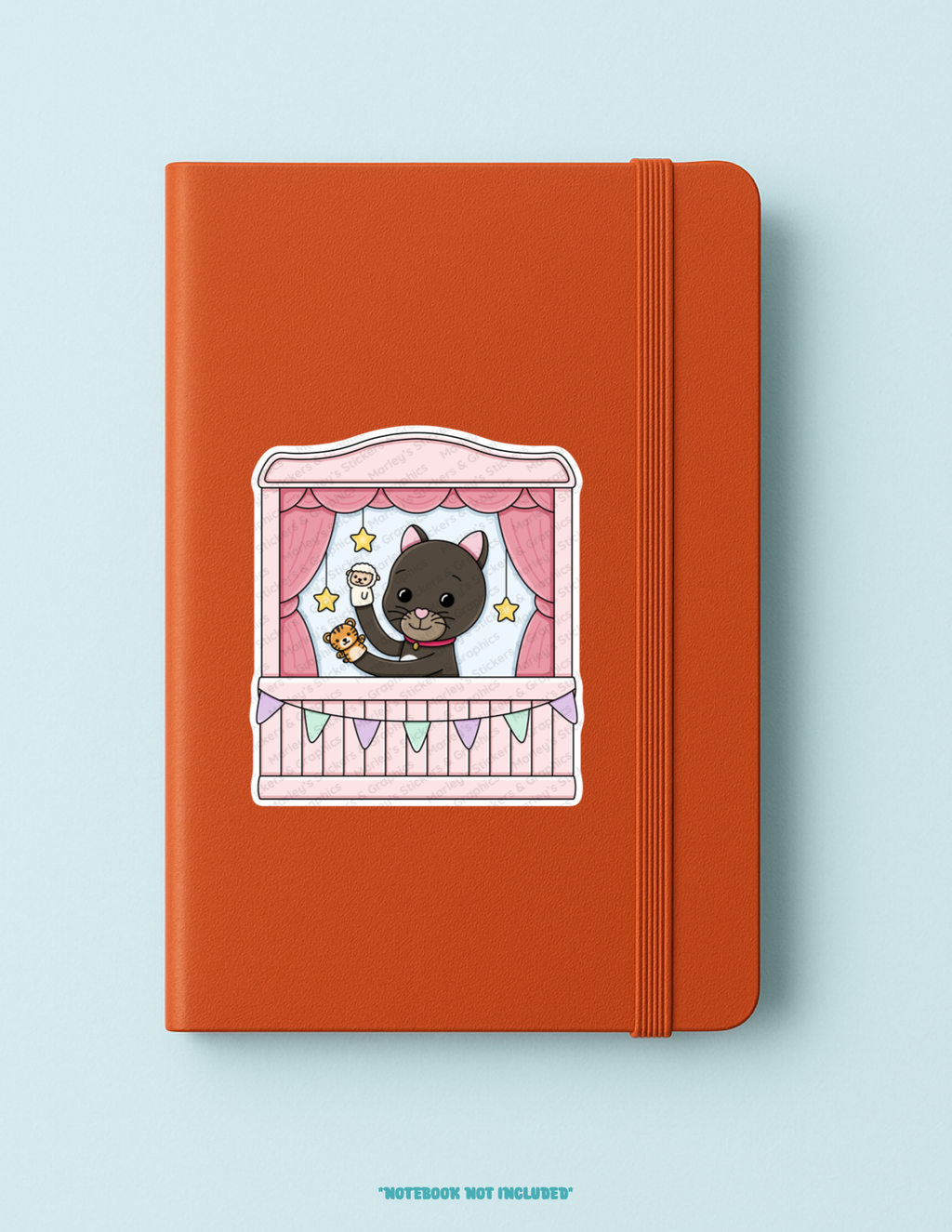 Stella's Puppet Show Sticker