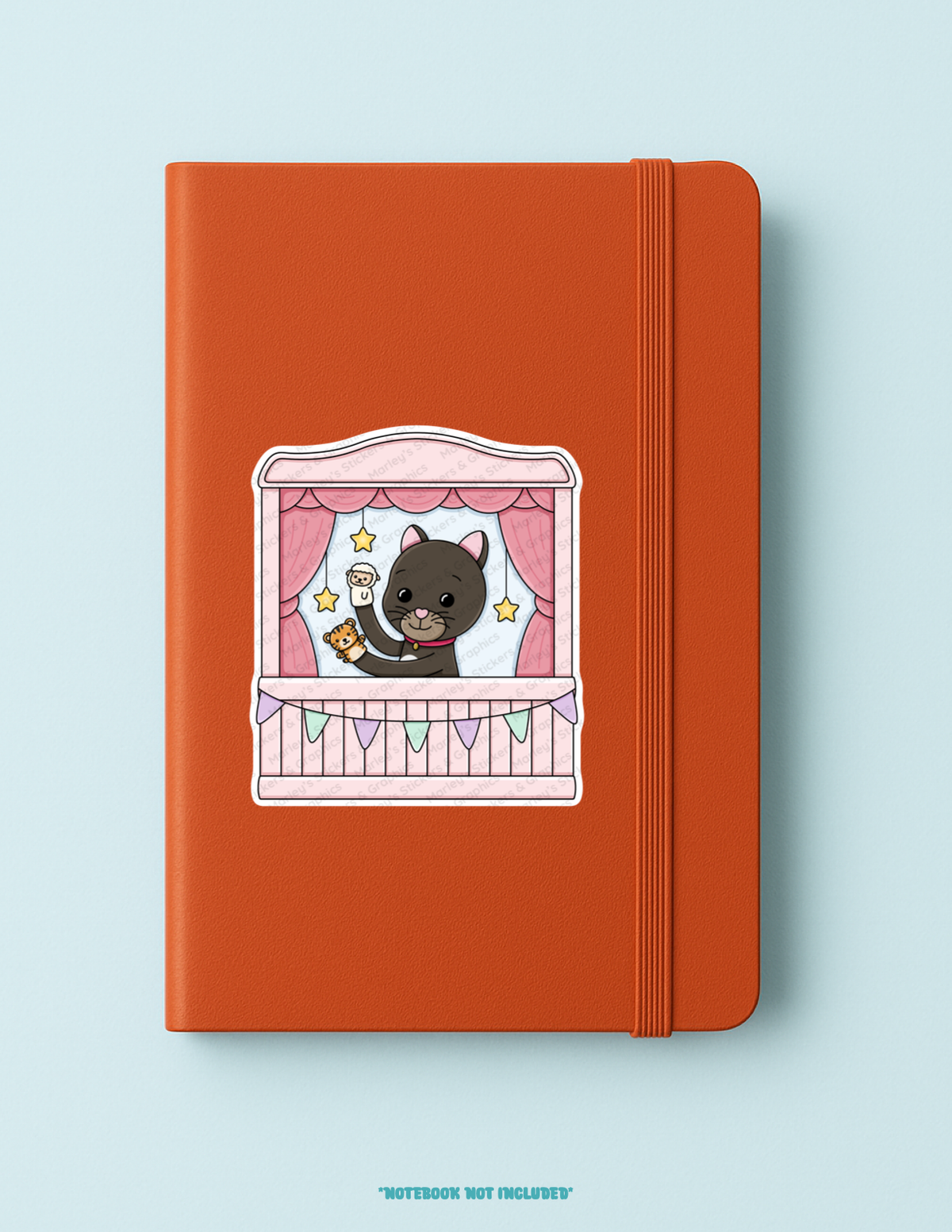 Stella's Puppet Show Sticker