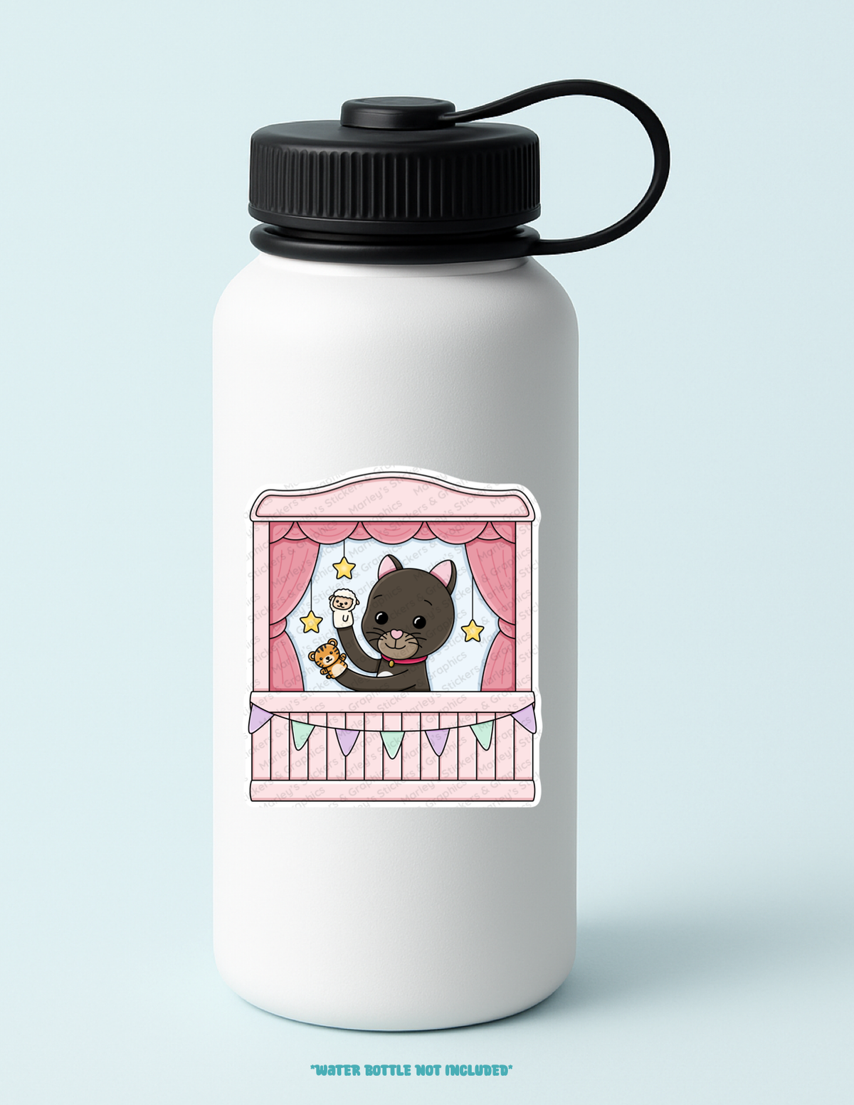 Stella's Puppet Show Sticker