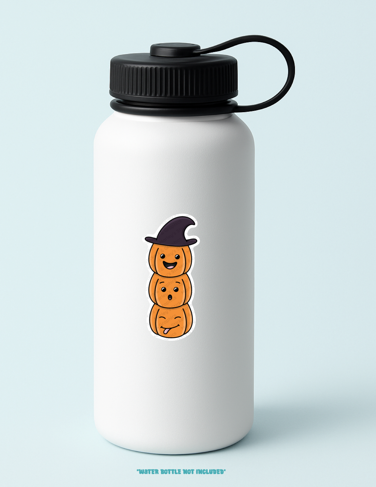 Stacked Pumpkins Sticker
