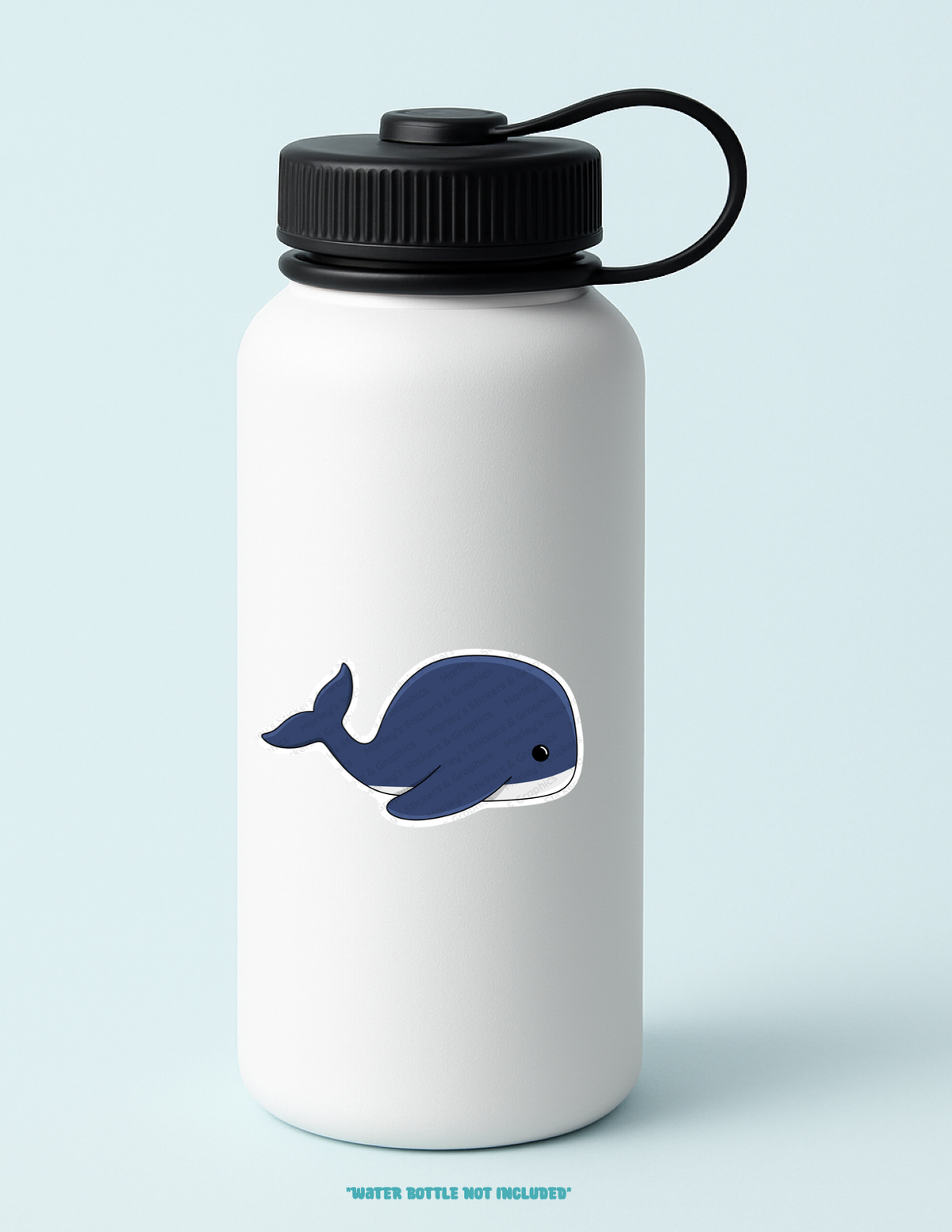 Bay of Fundy Whale Sticker